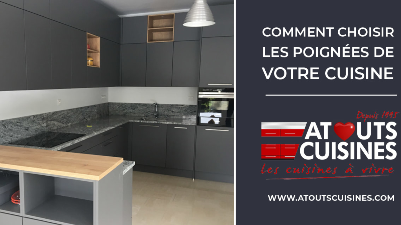 Comment choisir les poignées de votre cuisine