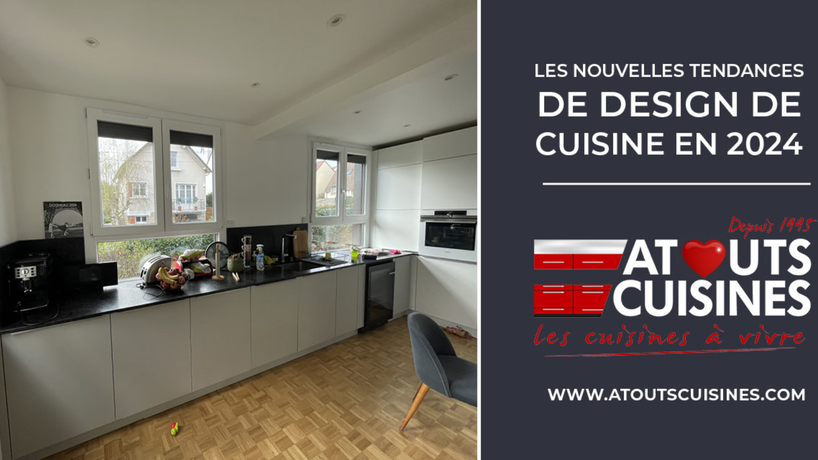 Les Nouvelles Tendances de Design de Cuisine en 2024 : Inspirations pour Votre Projet de Rénovation